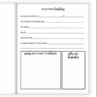 The Joyful Life Co - Sweet Strawberry Baby Book