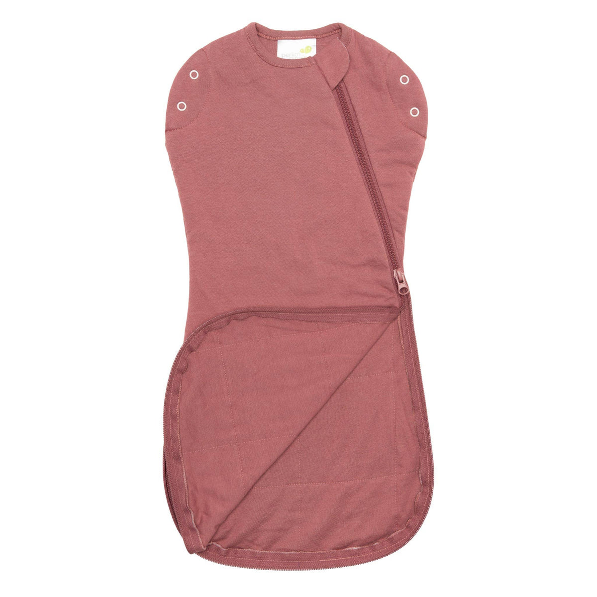 Perlimpinpin - Bamboo Newborn Sleep Sack - Raspberry (1.0 tog)