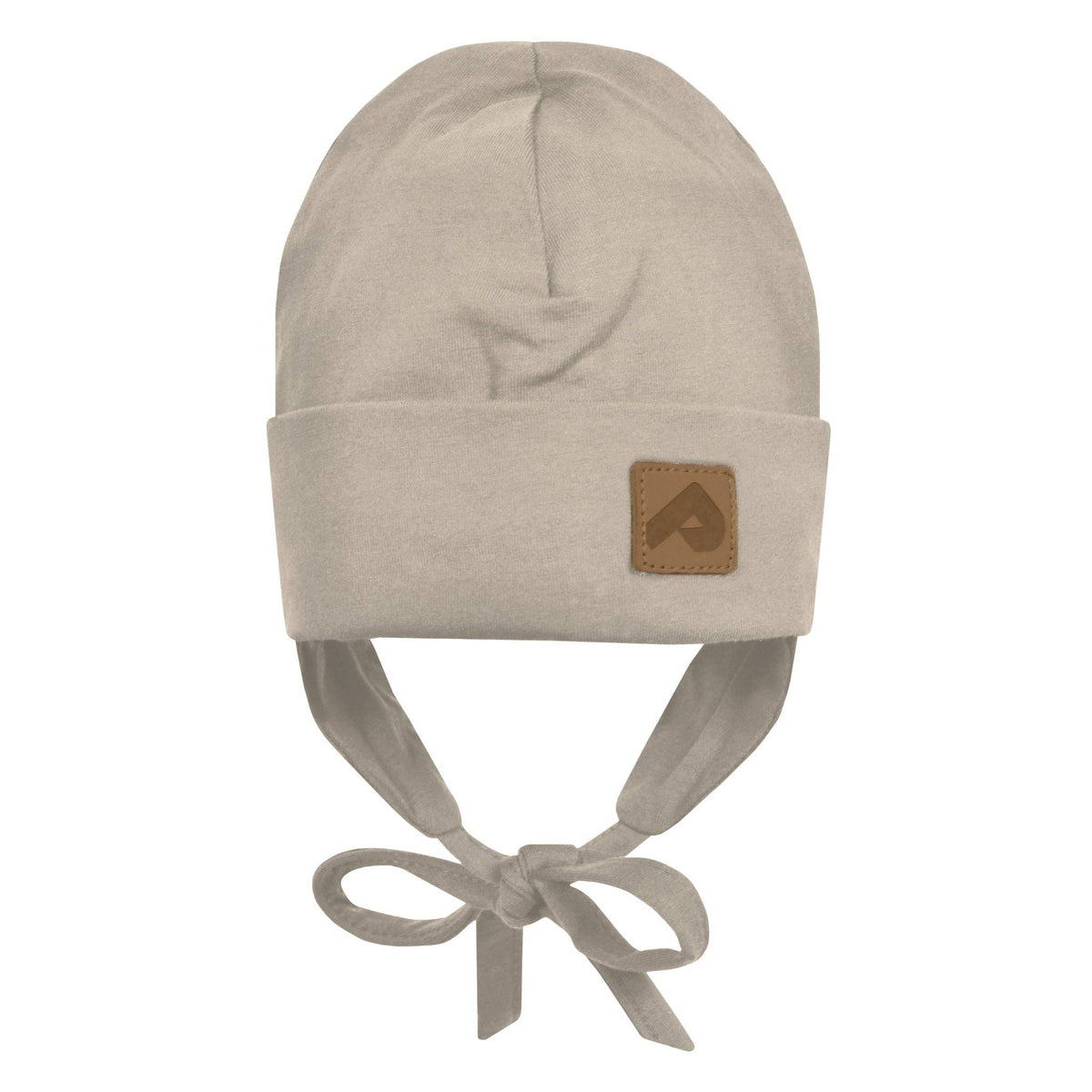 Perlimpinpin - Cotton Beanie with Ears - Latte