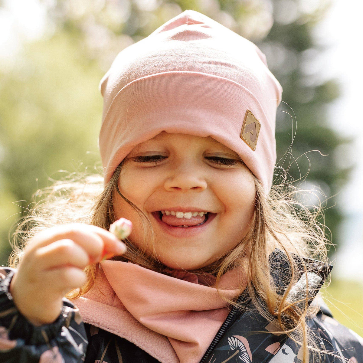 Perlimpinpin - Cotton Beanie - Tulip (6-12y)