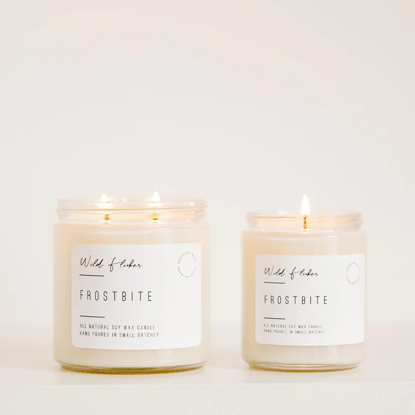 Wild Flicker - Frostbite Soy Wax Candle