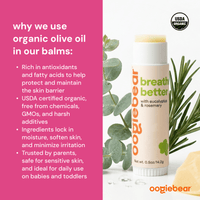 Oogiebear -  Organic Breathing Rub- Babies 3mts+
