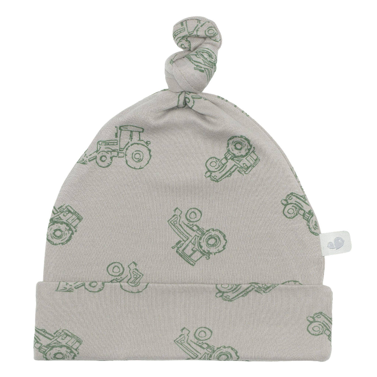 Perlimpinpin - Bamboo Knotted Hat - Tractors