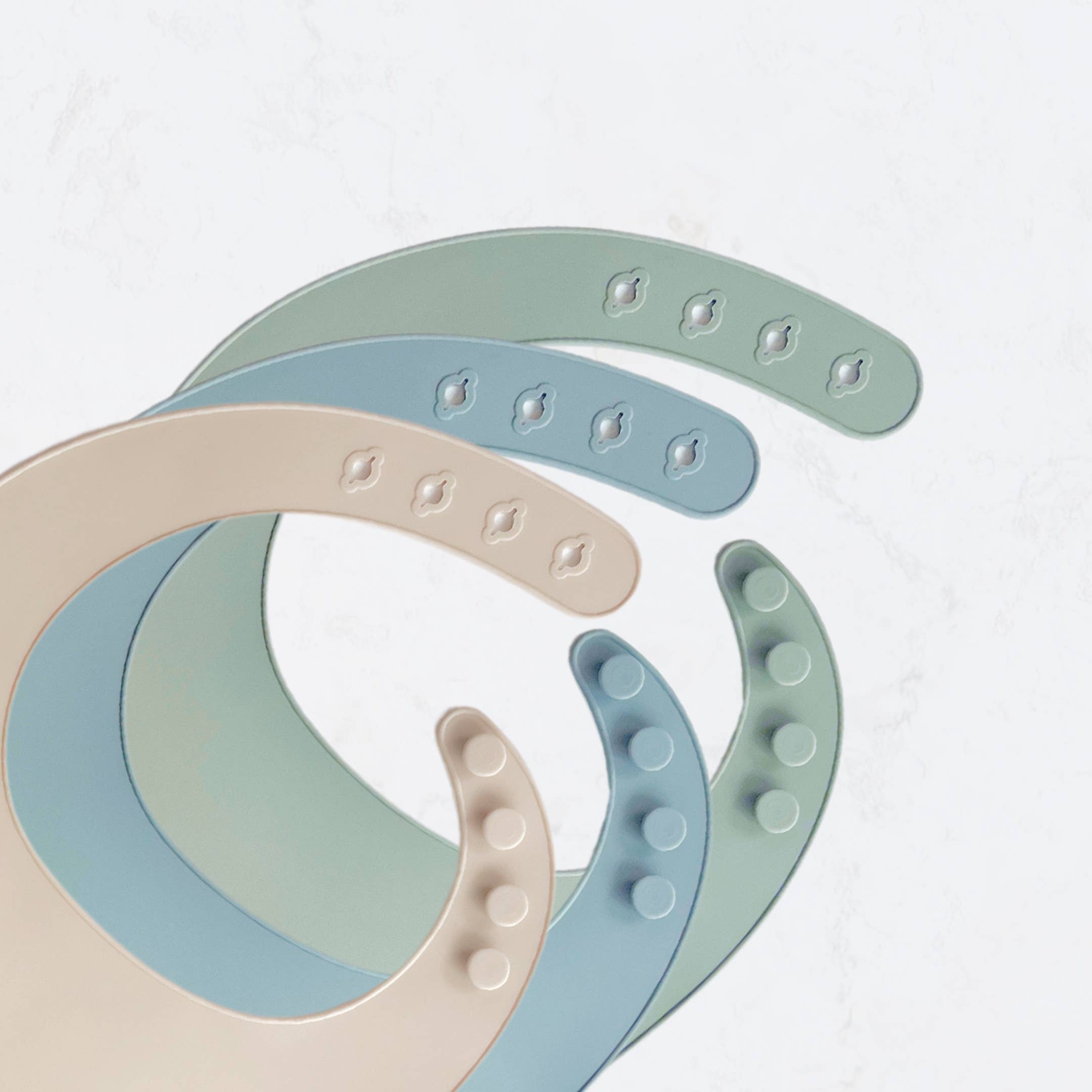 Silicone Bib - Sage