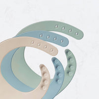 Silicone Bib - Almond