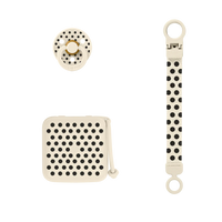 BIBS - Soothe & Go Polka Gift Set - Ivory/Black