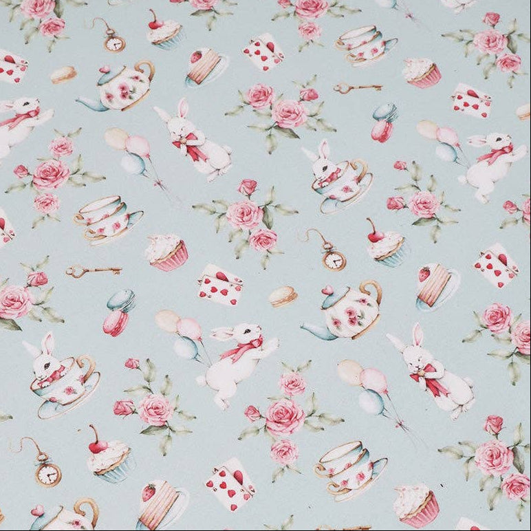 Snuggle Hunny - White Rabbit- Organic Fitted Crib Sheet