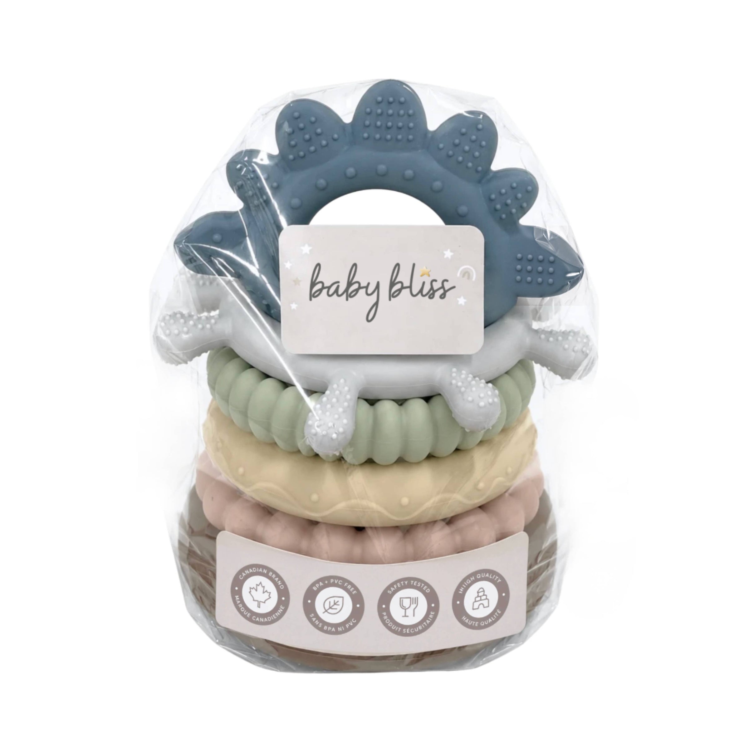 Stacking Dinosaur Teether Toy