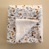 Minika Muslin & Sherpa Blanket - Wildflowers