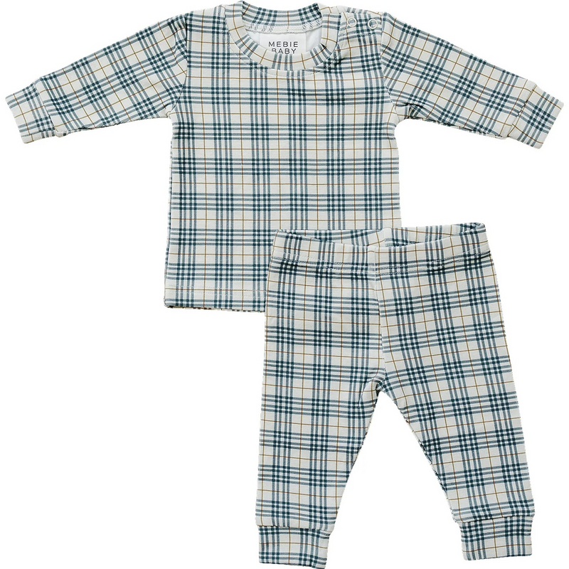 Mebie Baby - Plaid Cozy Set