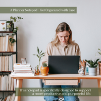 Daily and Weekly To-Do List: 50-Page Notepad