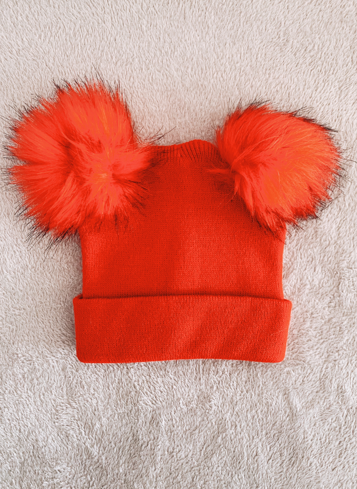 Pom Pom Baby/Kid's Beanie Hat, Newborn to 5 Years, Unisex
