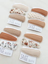 Boho Embroidered Clips - Three Pack 