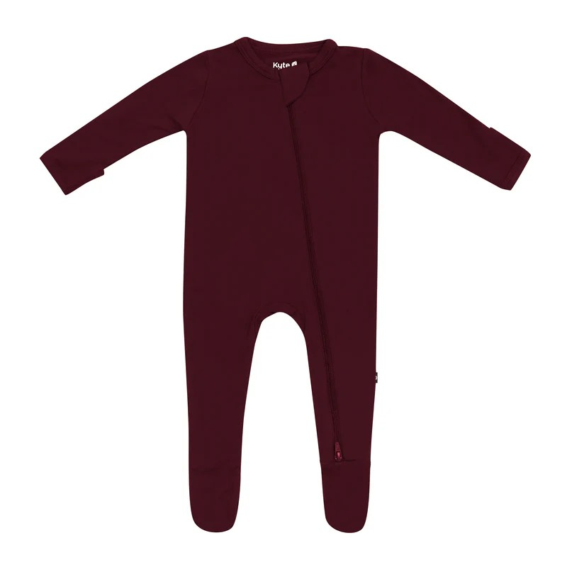 Kyte Baby -  Zippered Footie Winter Colours