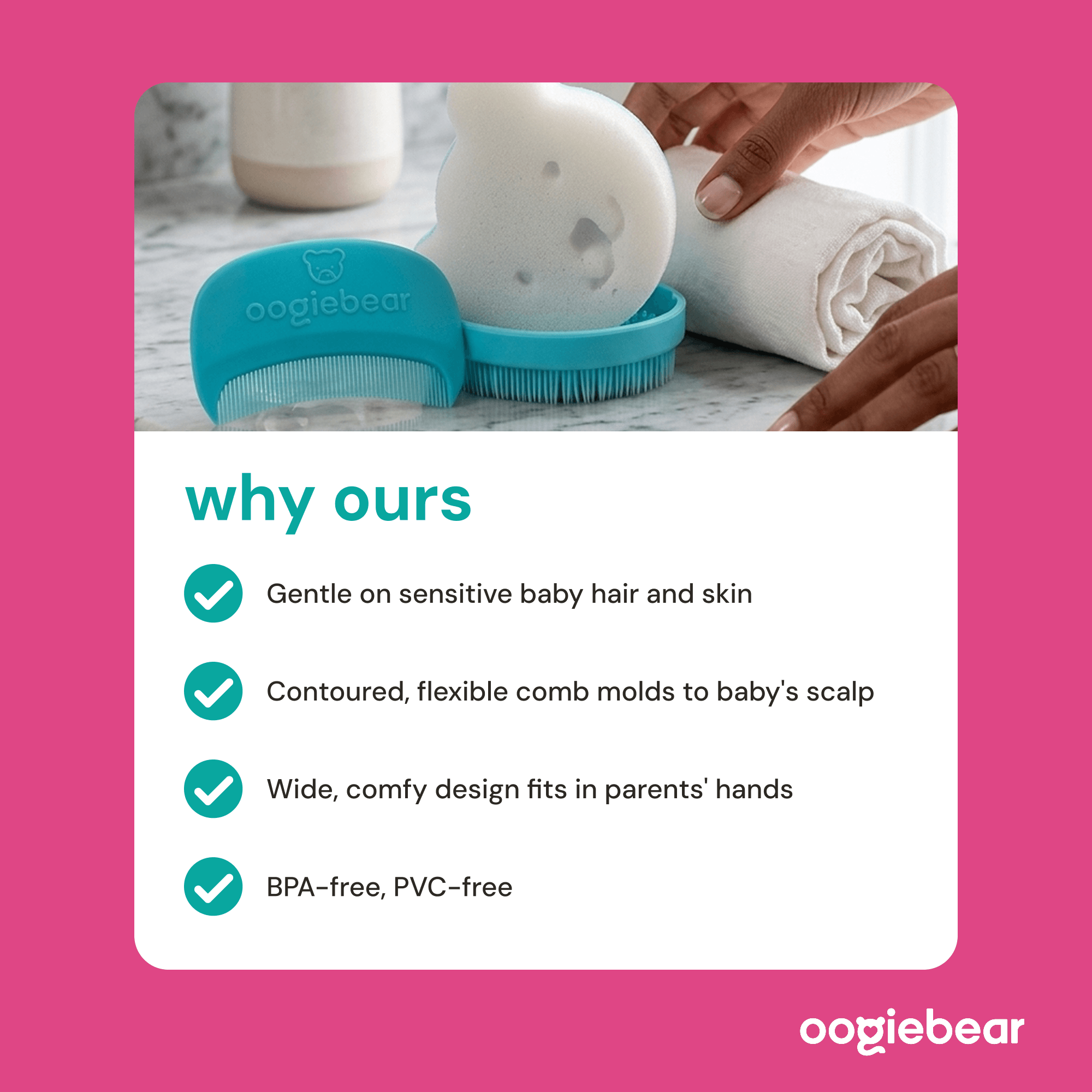 Oogiebear-  Cradle cap kit