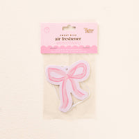 Sweet Ride Car Air Freshener-Bow Pink