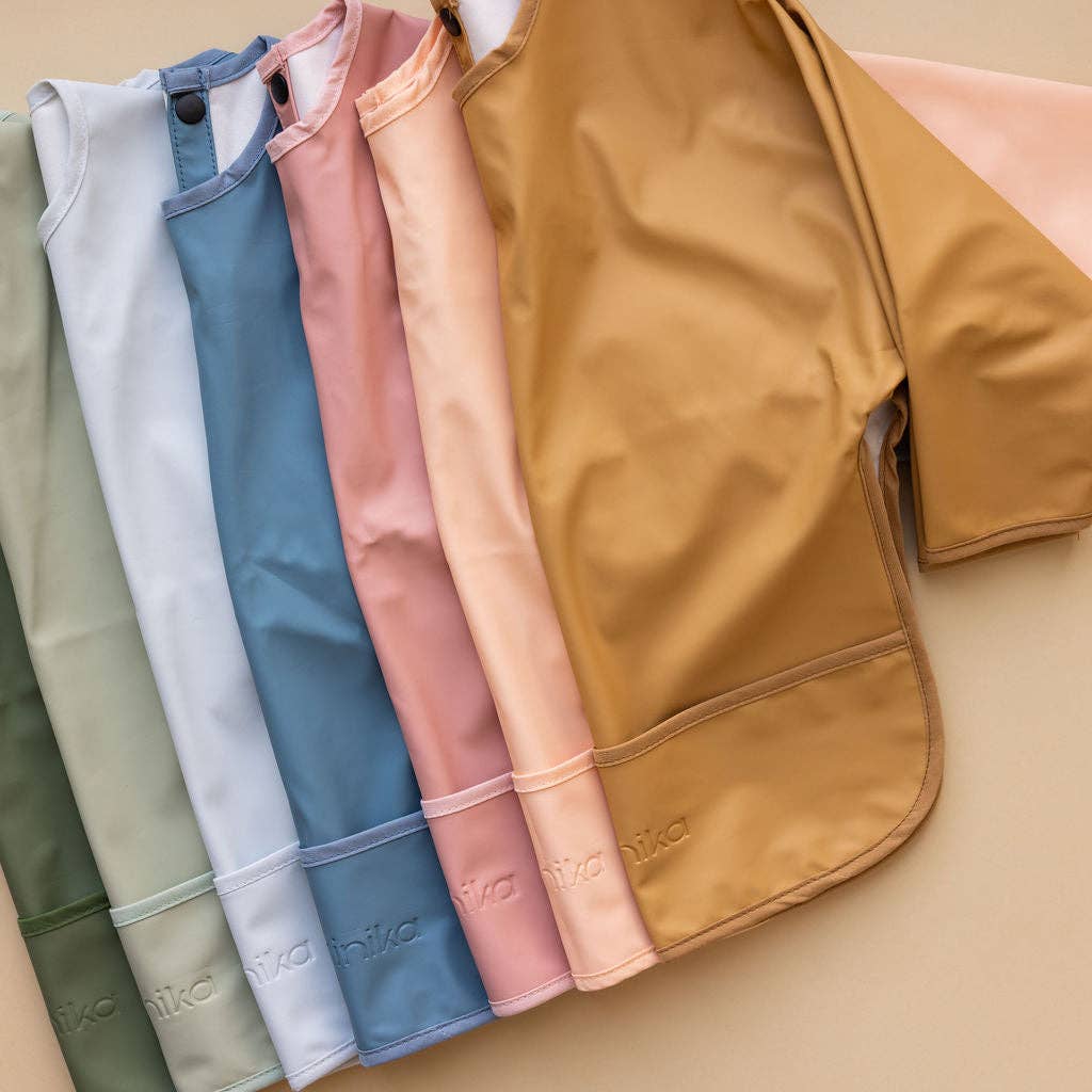 Long sleeve bib - Sage