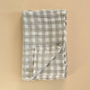 Muslin swaddle - Sage gingham