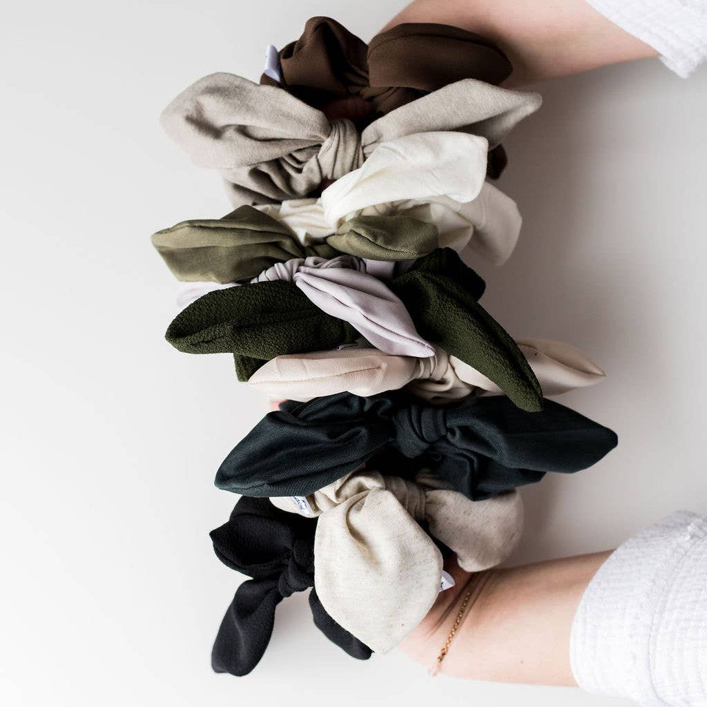 Assorted Earthy Neutral Scrunchies