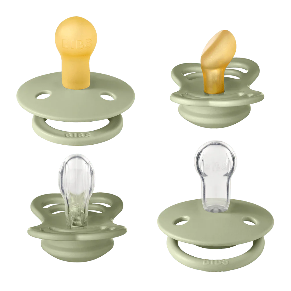 BIBS Pacifier - Try it Collection Sage 4 pack