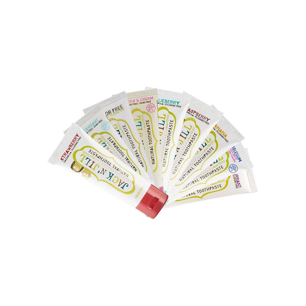 Jack N Jill Kids-Strawberry MEGA Size-200g-Toothpaste