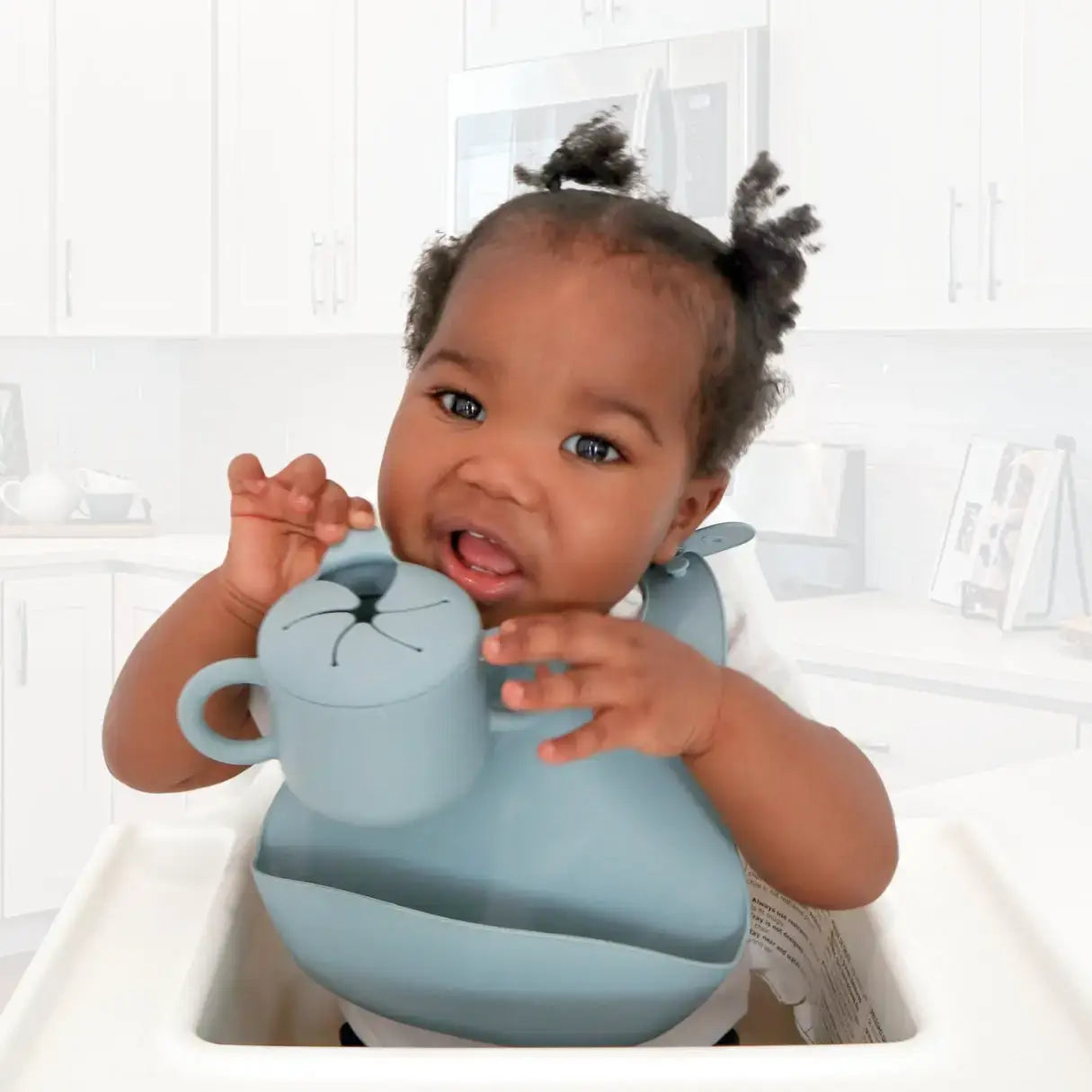 Silicone Bib - Dusty Pink
