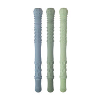 Hallow Teething Tubes - Dusty Rose/Dusty Pink/Almond