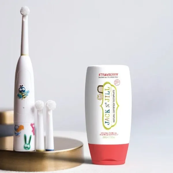 Jack N’ Jill - Natural Organic Toothpaste STRAWBERRY MEGA