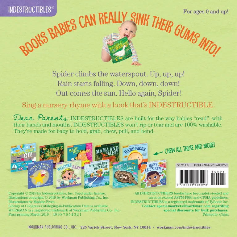 Indestructibles: The Itsy Bitsy Spider