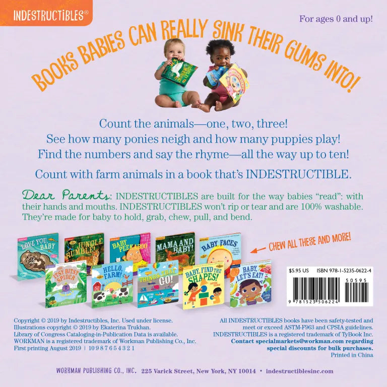 Indestructibles: Baby, Let's Count!