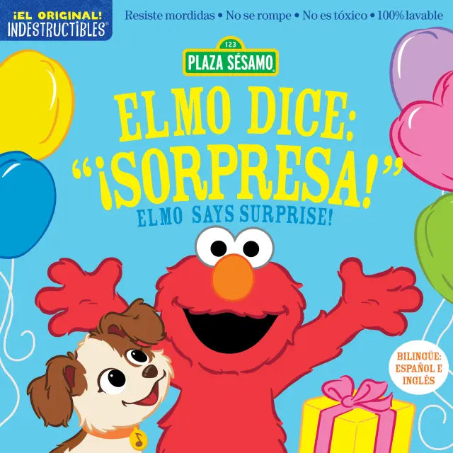 Indestructibles: Sesame Street: Elmo dice: ¡Sorpresa!