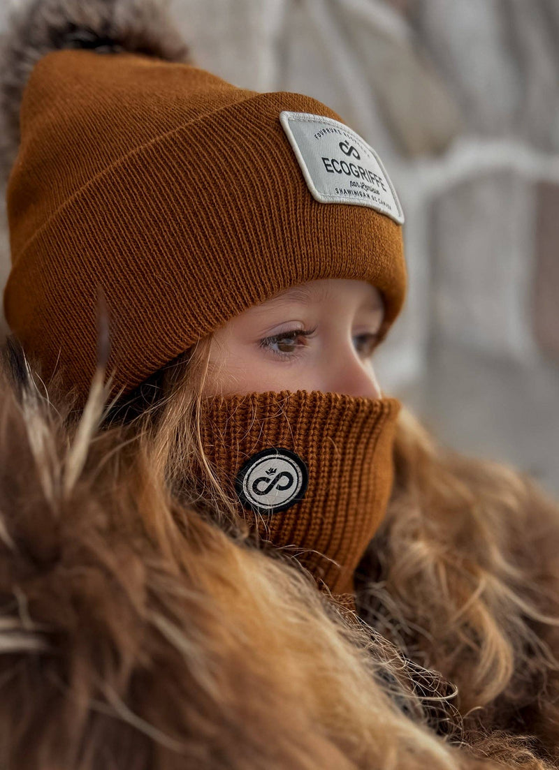 Brown Tradition Beanie - Junior Size