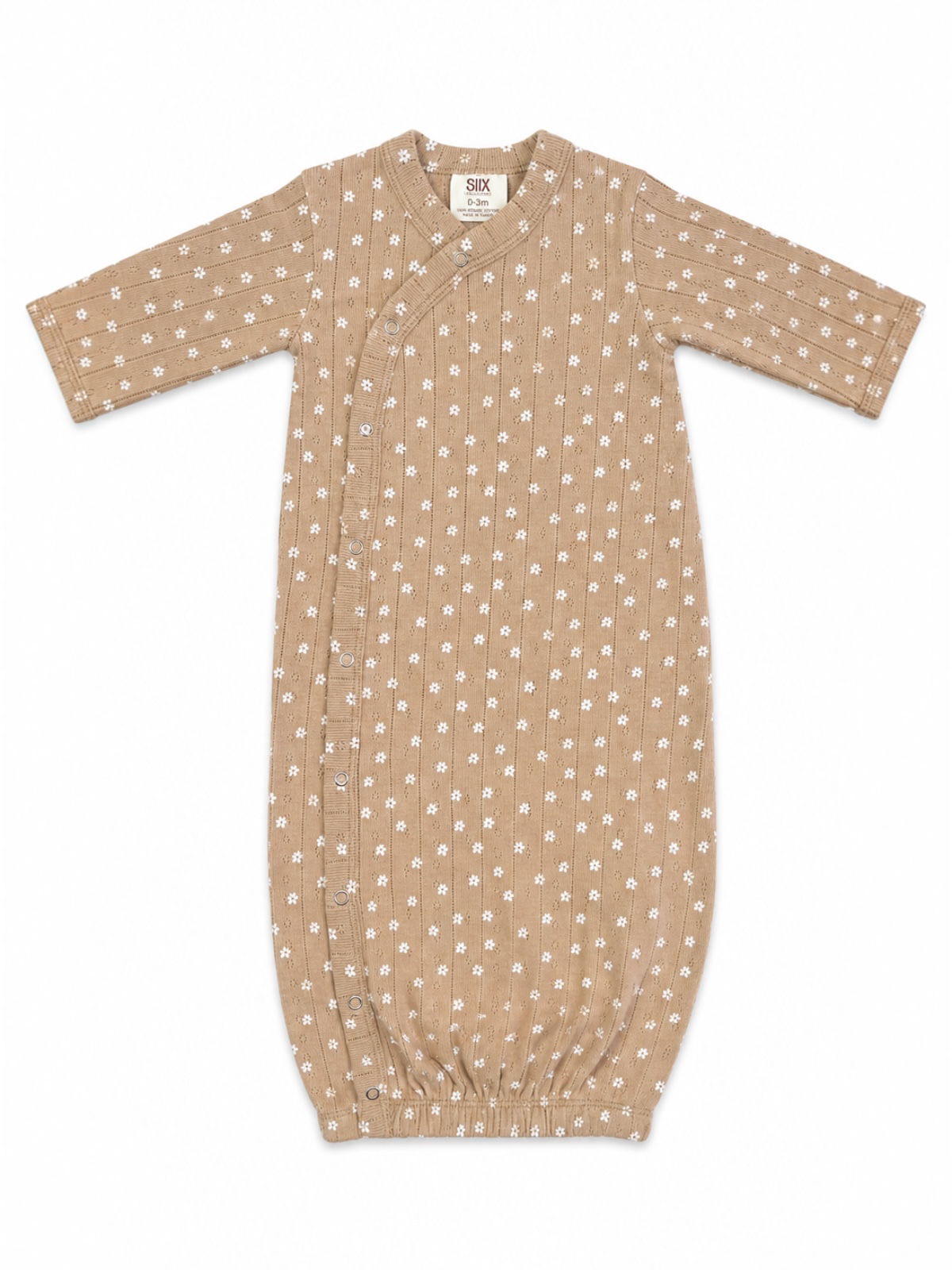 Almond Bloom / Organic Pointelle Gown