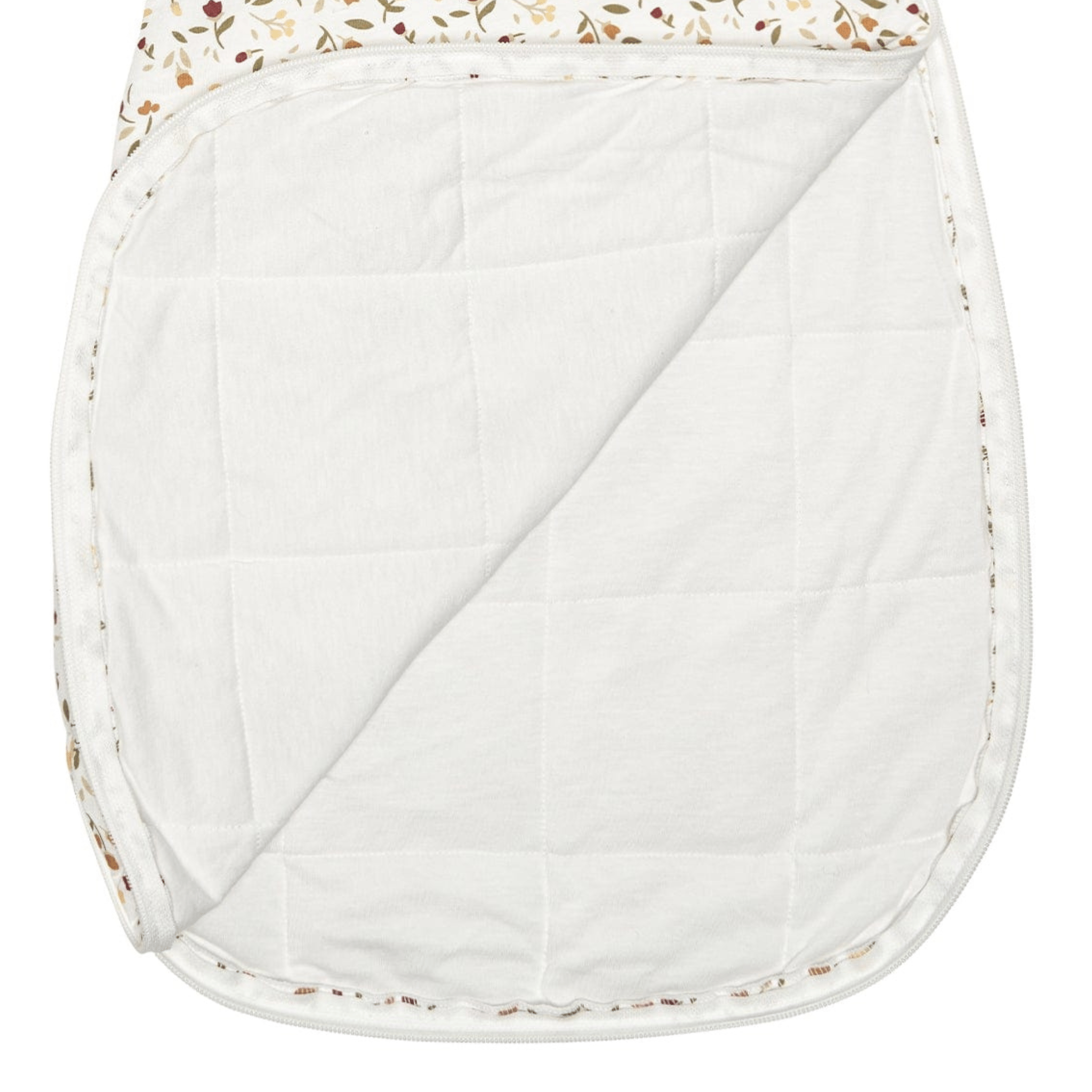 Bamboo newborn sleep sack - Floral (1.0 tog)