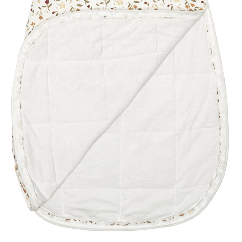Bamboo newborn sleep sack - Floral (1.0 tog)