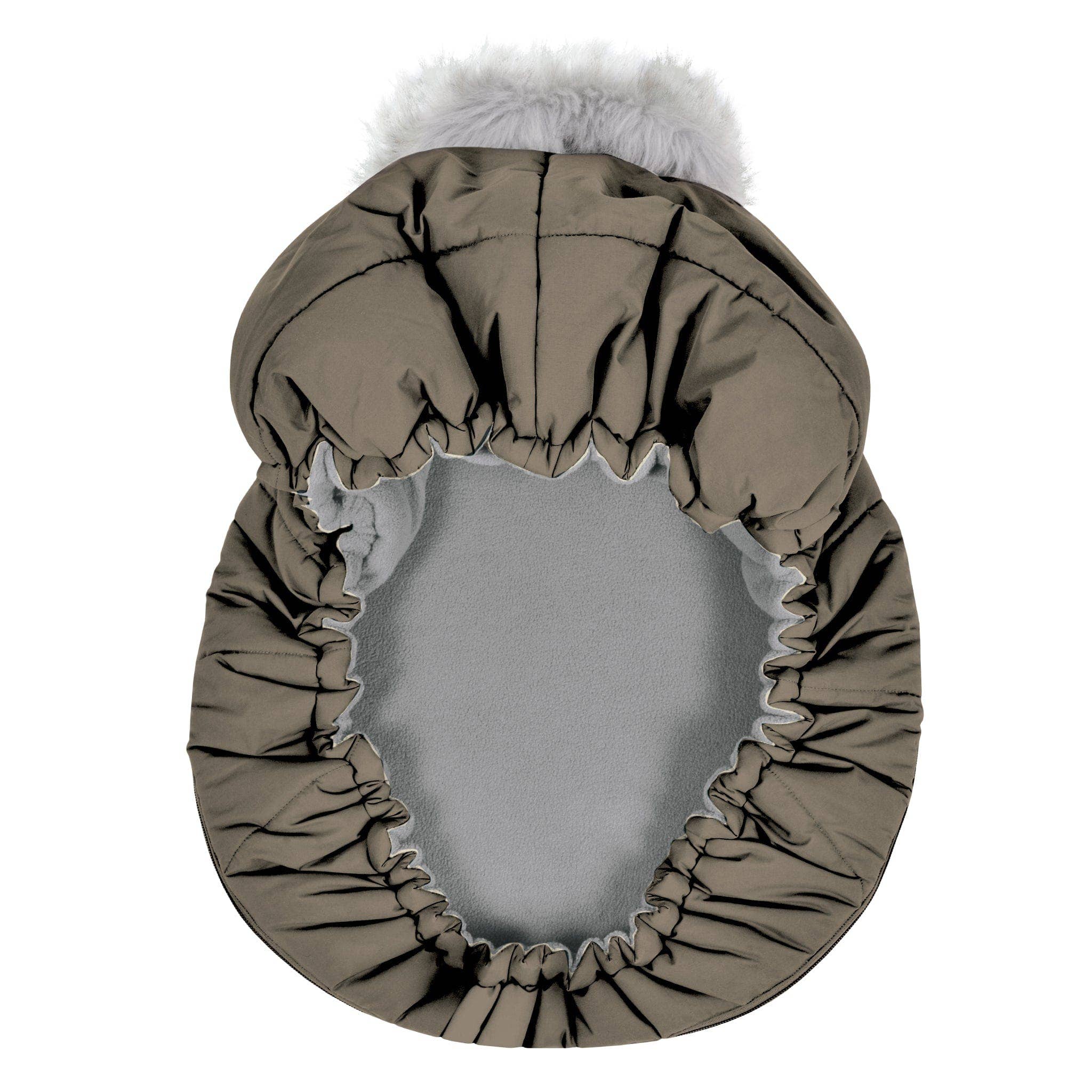 Winter car seat cover - Kaki