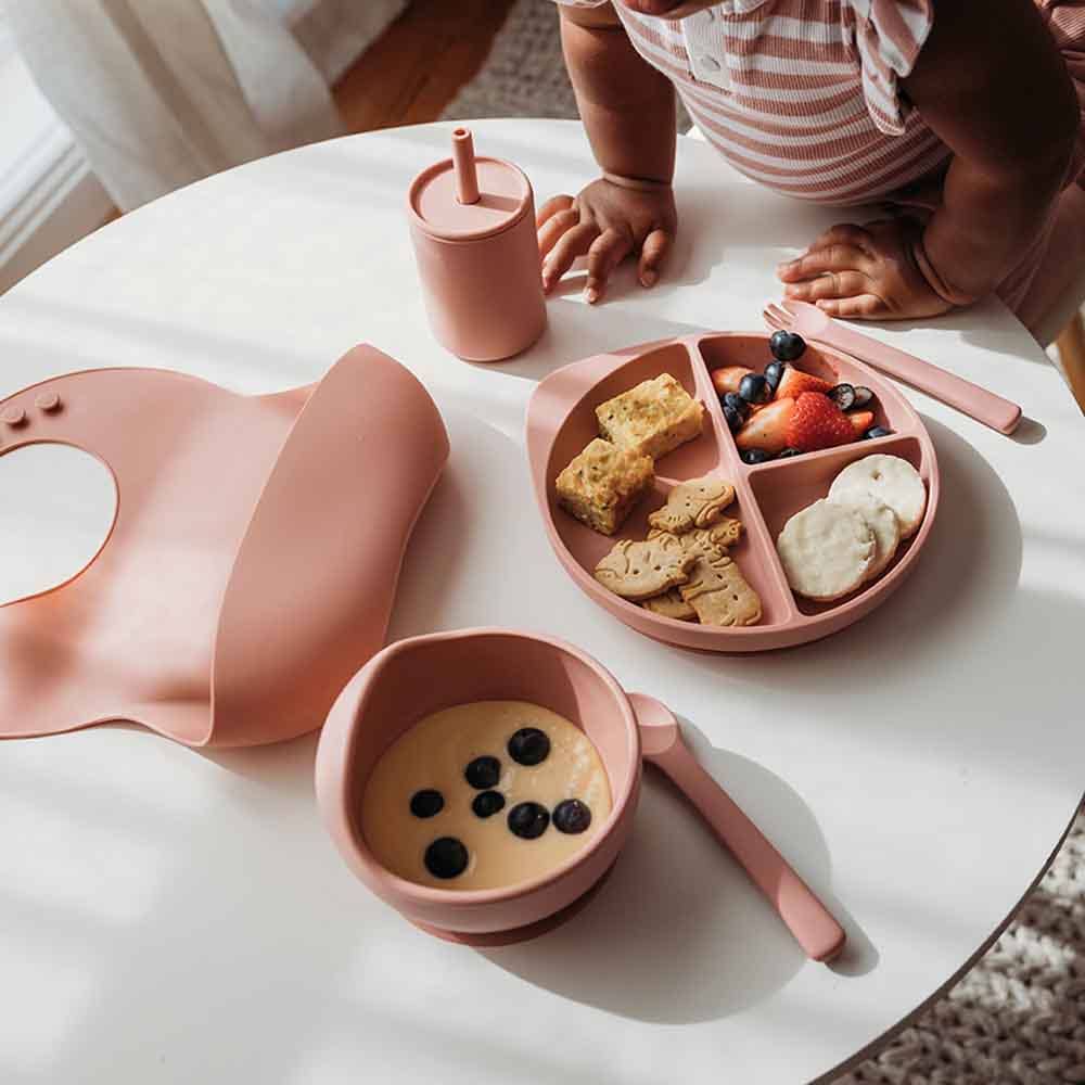 Snuggle Hunny - Silicone Meal Kit Rose