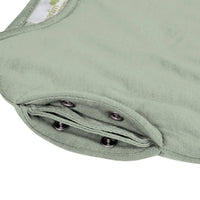 Perlimpinpin - Bamboo Newborn Sleep Sack - Moss Green (1.0 tog)