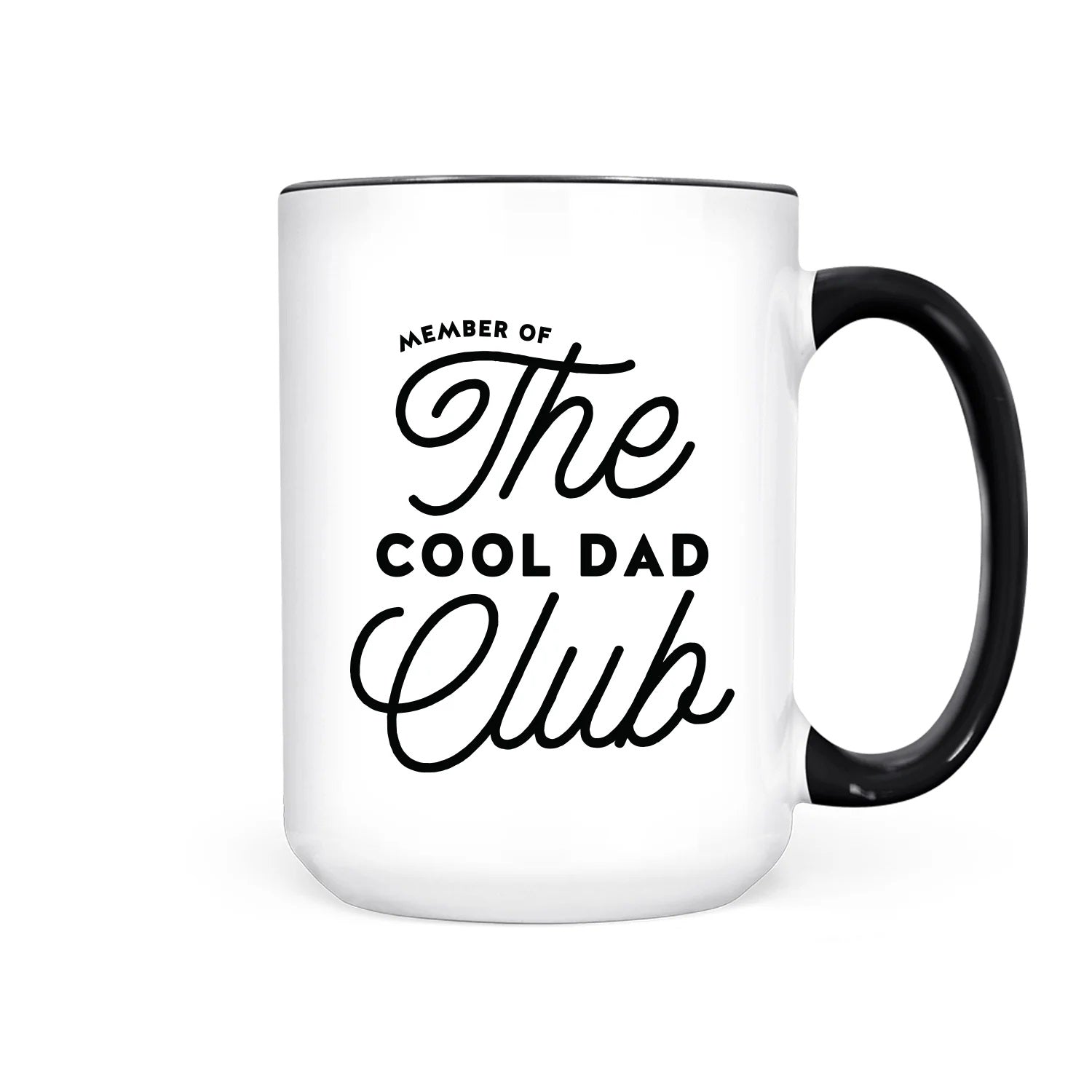 Pretty By Her - Cool Dad Club Mug - 15oz / Black