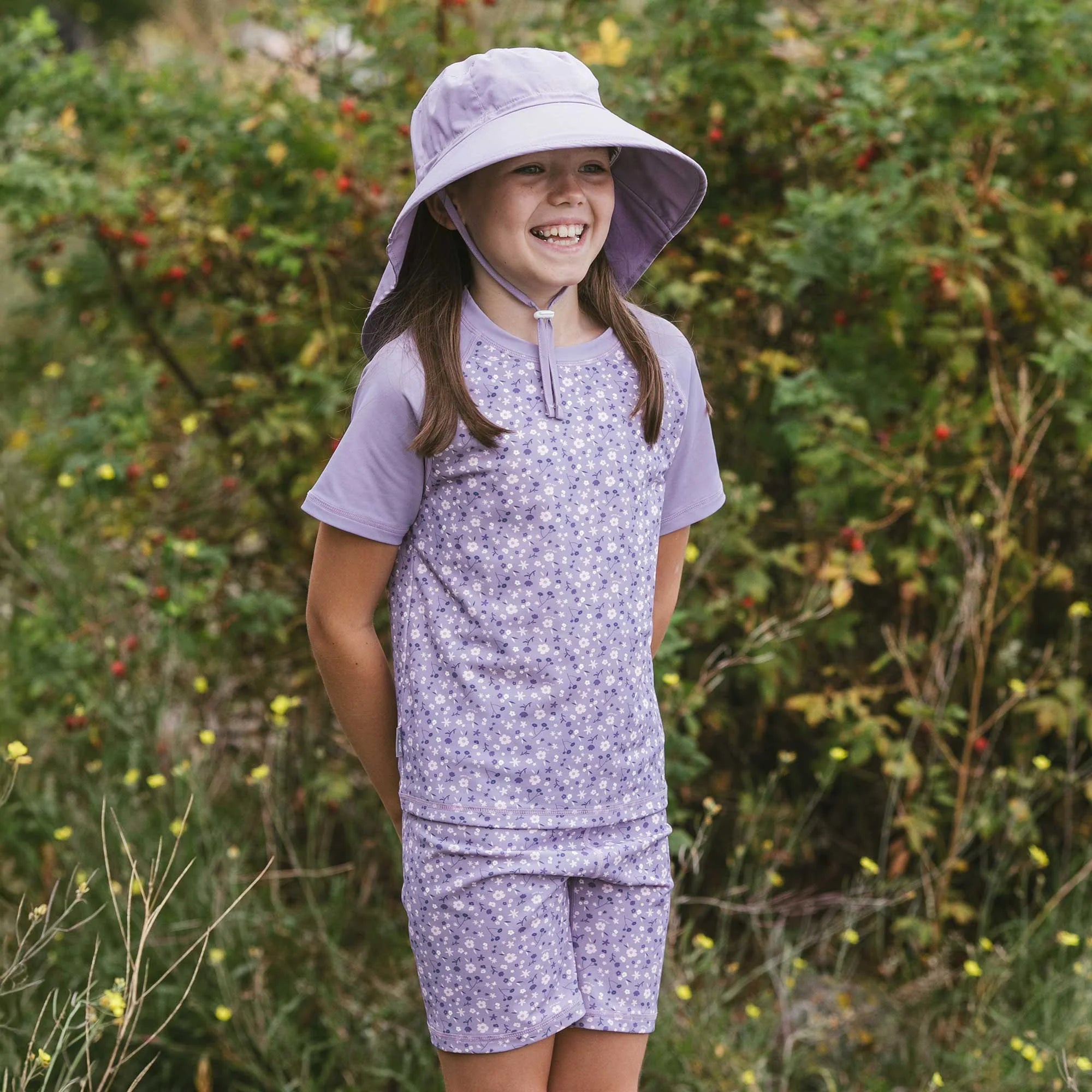 Jan & Jul - Cotton Adventure Hat- Dusty Purple