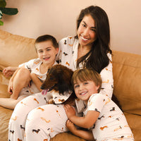 Kyte Baby - Short Sleeve Pajamas - Dachshund