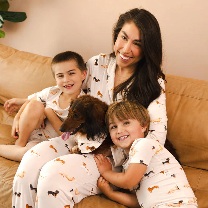 Kyte Baby - Short Sleeve Pajamas - Dachshund