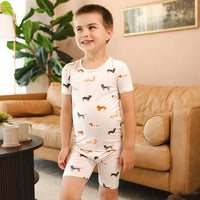 Kyte Baby - Short Sleeve Pajamas - Dachshund