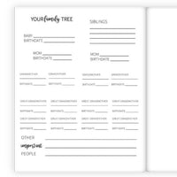 The Joyful Life Co - B&W Rainbow Mom + Mom Baby Book