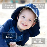Jan & Jul - Cotton Adventure Hat- Little Diggers