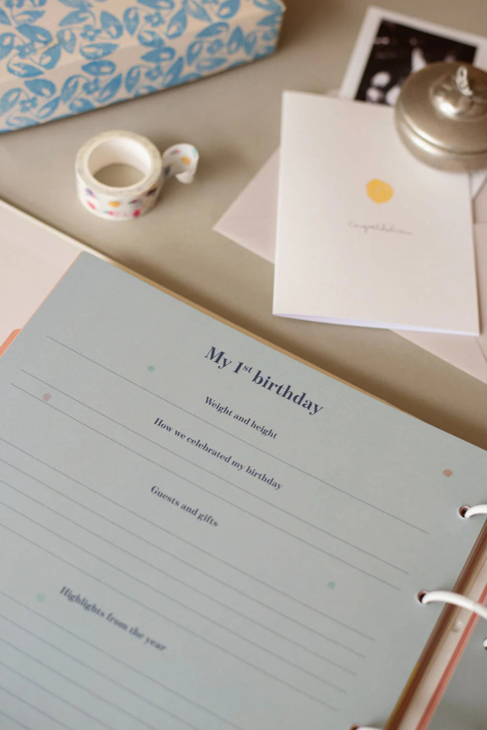 Special day- My First Years, Memories & Treasures