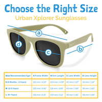 Jan & Jul Sunglasses- Olive Khaki