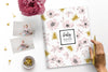 The Joyful Life Co - Pink Floral Bumblebee Baby Book