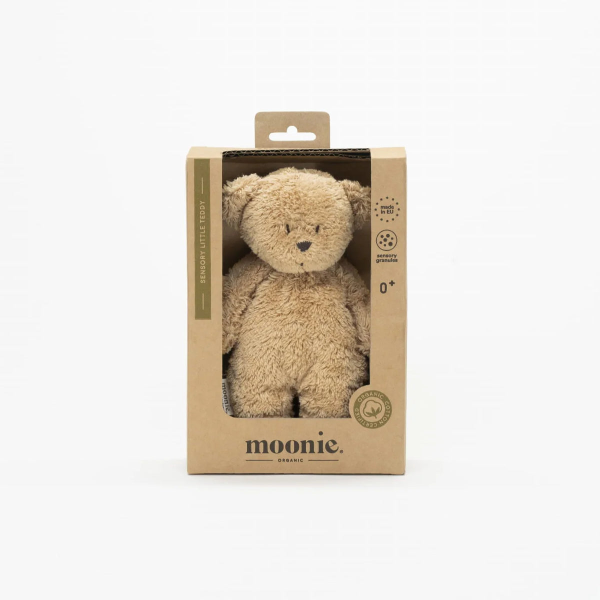 Moonie- Sensory Little Teddy in Cappuccino