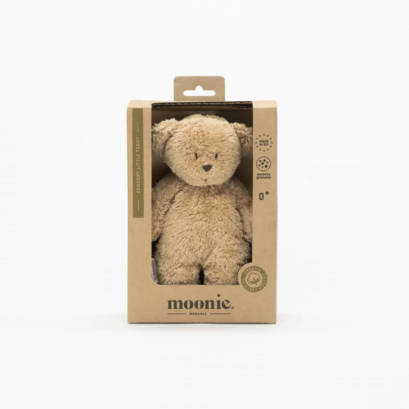 Moonie- Sensory Little Teddy in Cappuccino